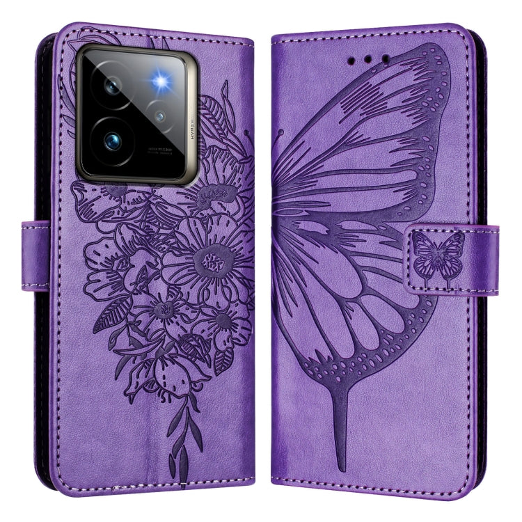 For Realme GT7 Pro 5G Embossed Butterfly Leather Phone Case
