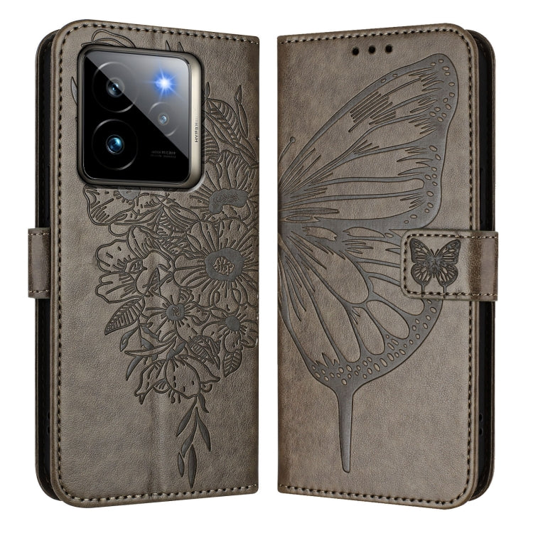 For Realme GT7 Pro 5G Embossed Butterfly Leather Phone Case