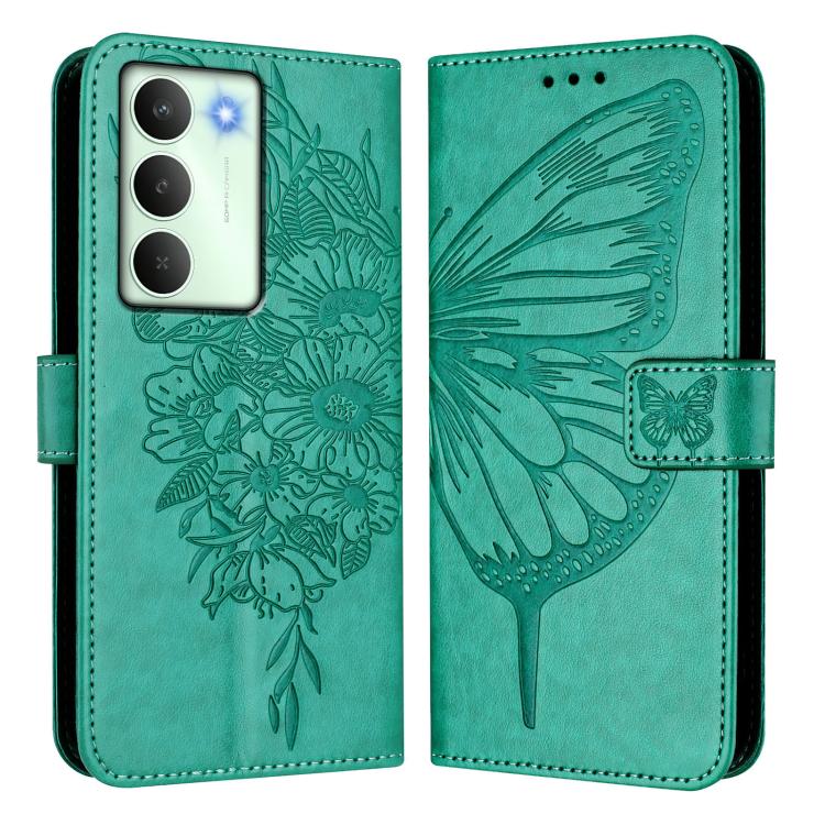 For Realme V70 / 14x Global / C75 5G Embossed Butterfly Leather Phone Case