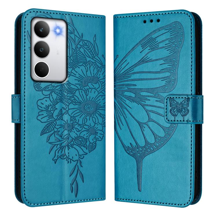 For Realme C71 4G Global Embossed Butterfly Leather Phone Case