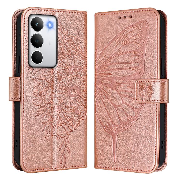 For Realme C71 4G Global Embossed Butterfly Leather Phone Case