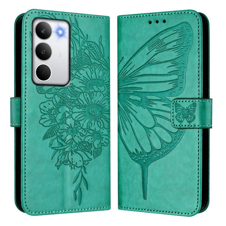 For Realme C71 4G Global Embossed Butterfly Leather Phone Case