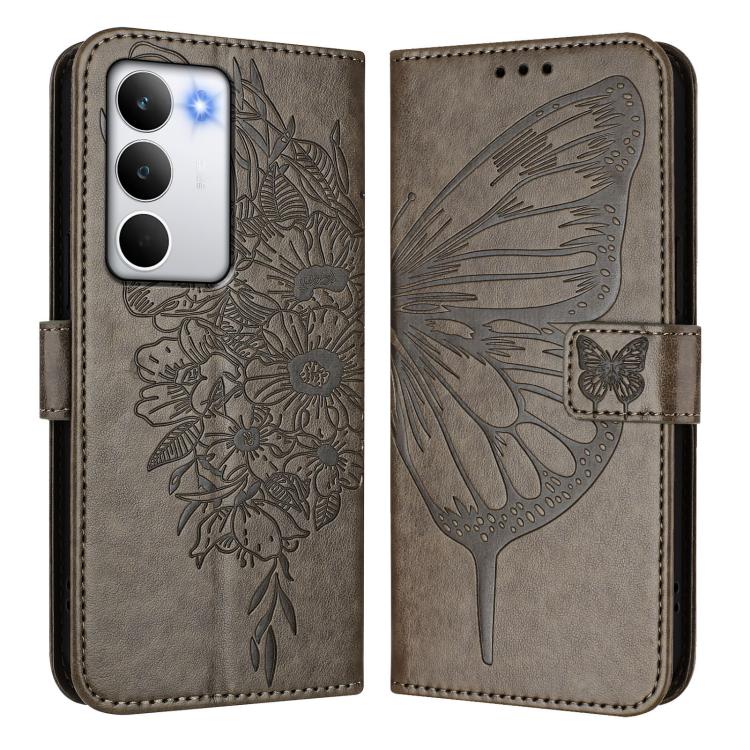 For Realme C71 4G Global Embossed Butterfly Leather Phone Case