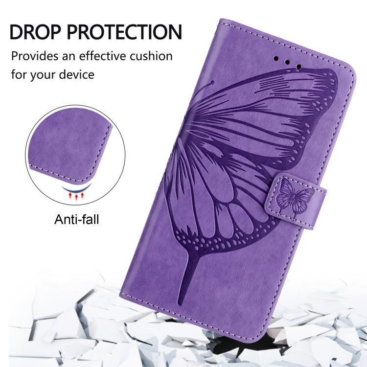 For Realme 15T Global Embossed Butterfly Leather Phone Case