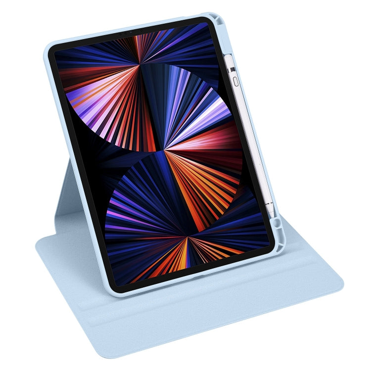 For iPad Pro 13 2025 / 2024 Acrylic 360 Degree Rotation Holder Leather Tablet Case
