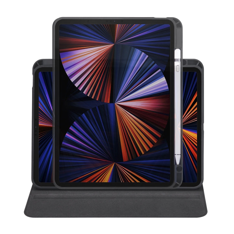 For iPad Pro 13 2025 / 2024 Acrylic 360 Degree Rotation Holder Leather Tablet Case