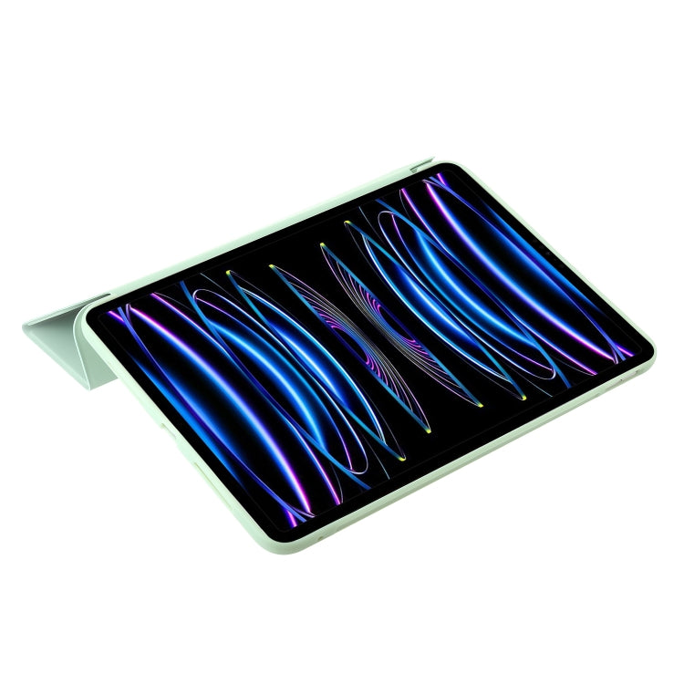 For iPad Pro 13 2025 / 2024 Three-fold Holder Flip Tablet Leather Case
