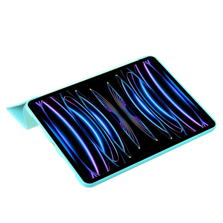 For iPad Pro 13 2025 / 2024 Three-fold Holder Flip Tablet Leather Case