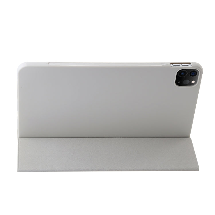 For iPad Pro 13 2025 / 2024 Three-fold Holder Flip Tablet Leather Case