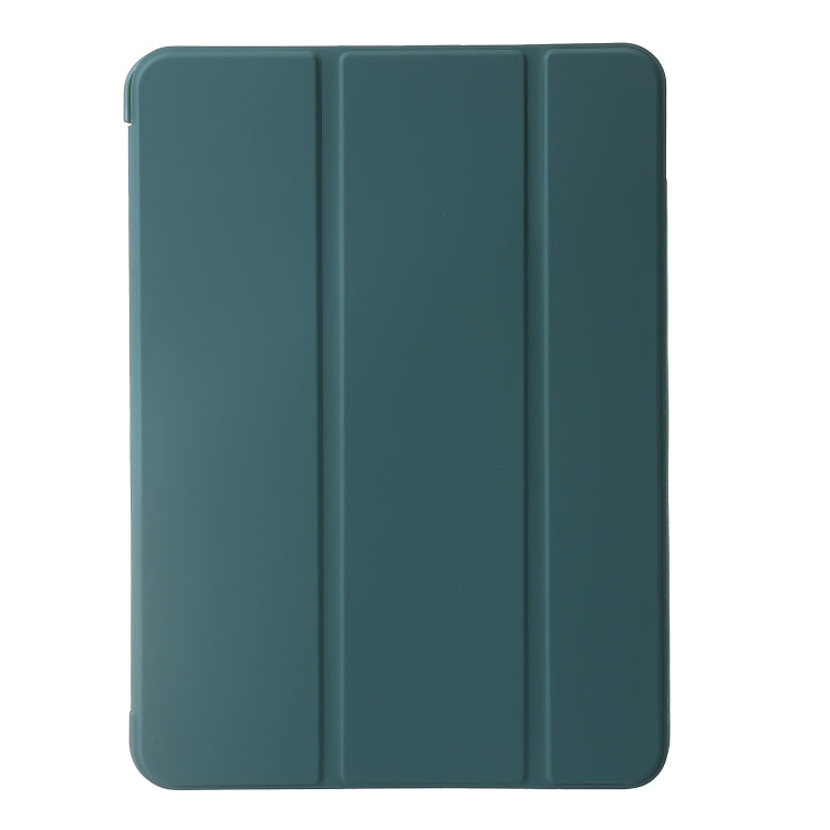 For iPad Pro 11 2025 / 2024 Three-fold Holder Flip Tablet Leather Case