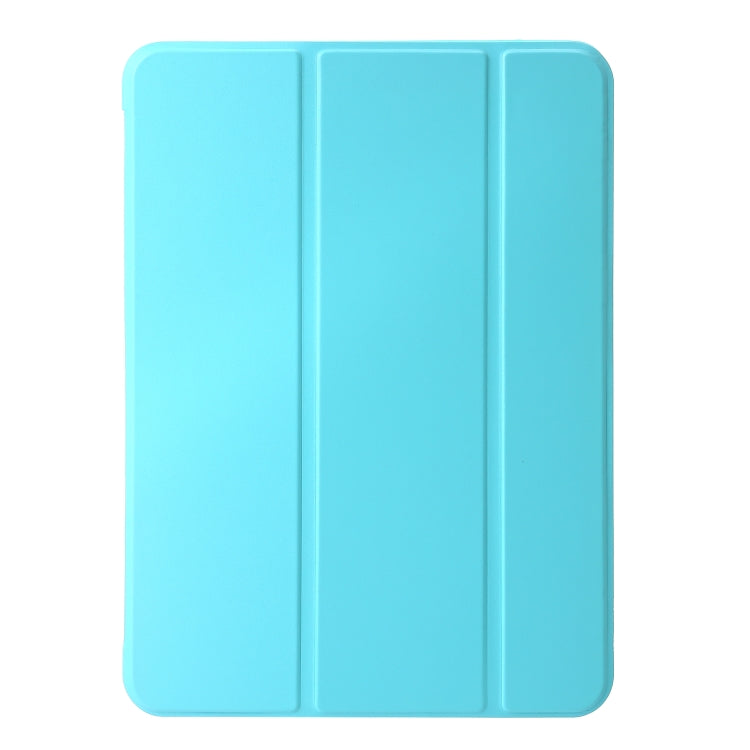 For iPad Pro 11 2025 / 2024 Three-fold Holder Flip Tablet Leather Case