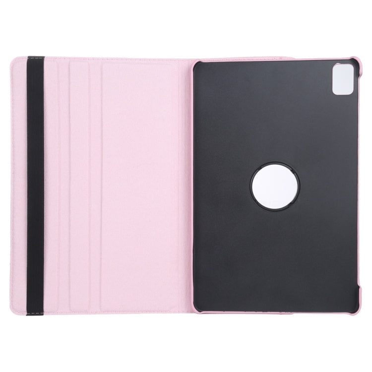 For iPad Pro 13 2025 / 2024 360 Degree Rotation Litchi Texture Leather Tablet Case with Holder