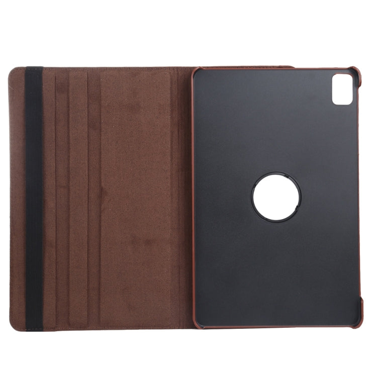 For iPad Pro 13 2025 / 2024 360 Degree Rotation Litchi Texture Leather Tablet Case with Holder