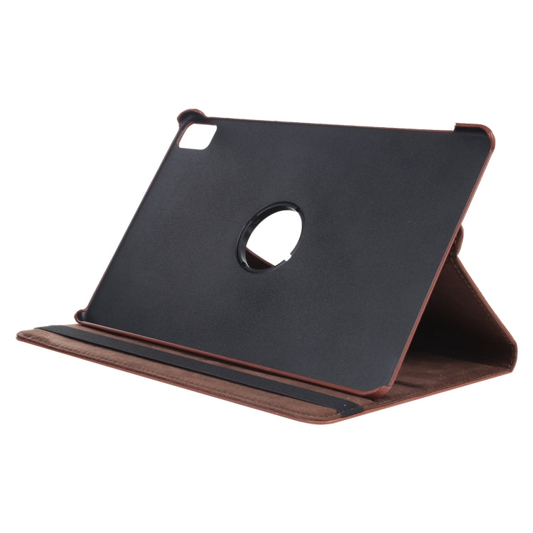 For iPad Pro 13 2025 / 2024 360 Degree Rotation Litchi Texture Leather Tablet Case with Holder