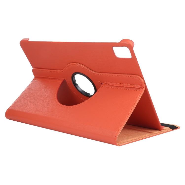 For iPad Pro 13 2025 / 2024 360 Degree Rotation Litchi Texture Leather Tablet Case with Holder