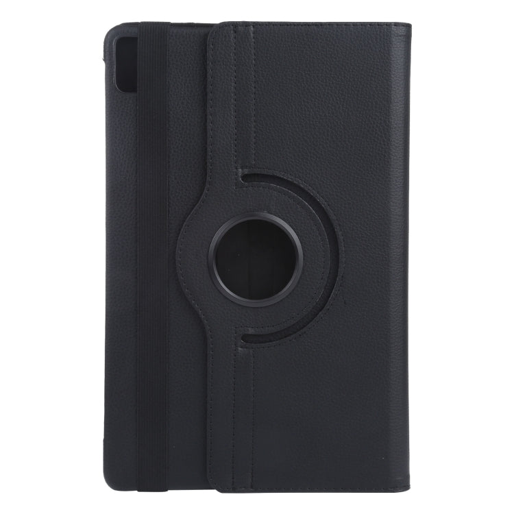 For iPad Pro 13 2025 / 2024 360 Degree Rotation Litchi Texture Leather Tablet Case with Holder