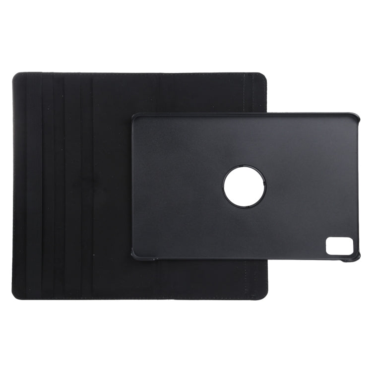 For iPad Pro 13 2025 / 2024 360 Degree Rotation Litchi Texture Leather Tablet Case with Holder