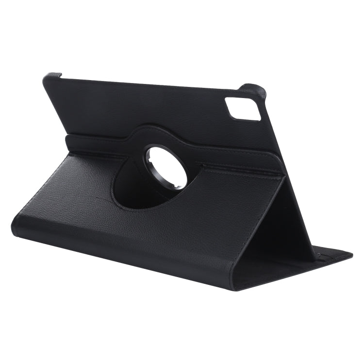 For iPad Pro 13 2025 / 2024 360 Degree Rotation Litchi Texture Leather Tablet Case with Holder