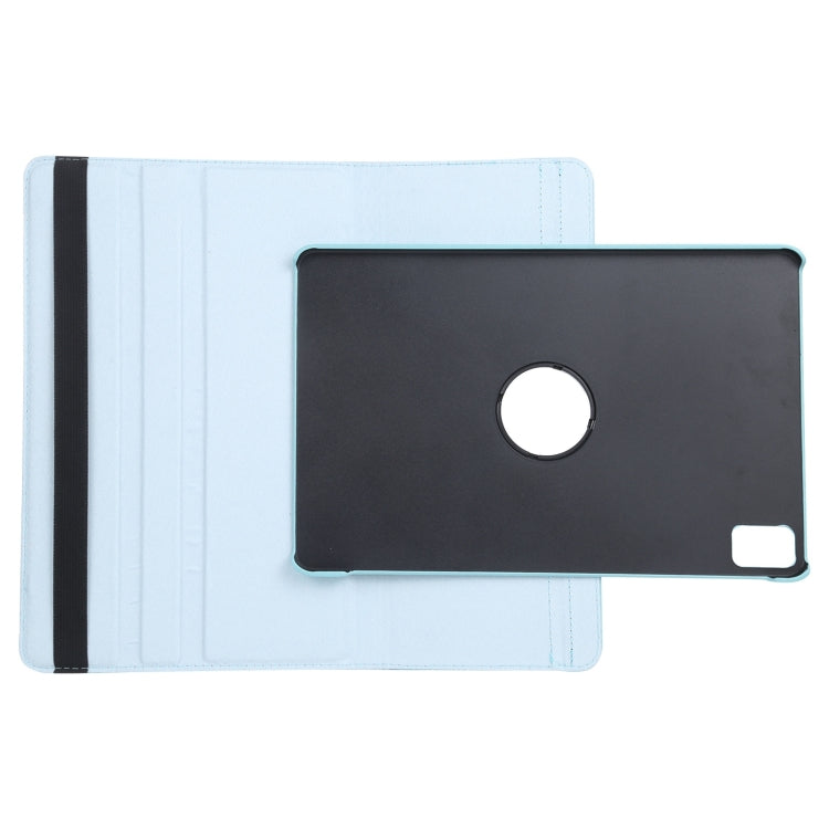 For iPad Pro 11 2025 / 2024 360 Degree Rotation Litchi Texture Leather Tablet Case with Holder