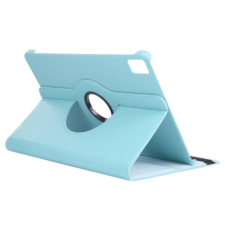 For iPad Pro 11 2025 / 2024 360 Degree Rotation Litchi Texture Leather Tablet Case with Holder