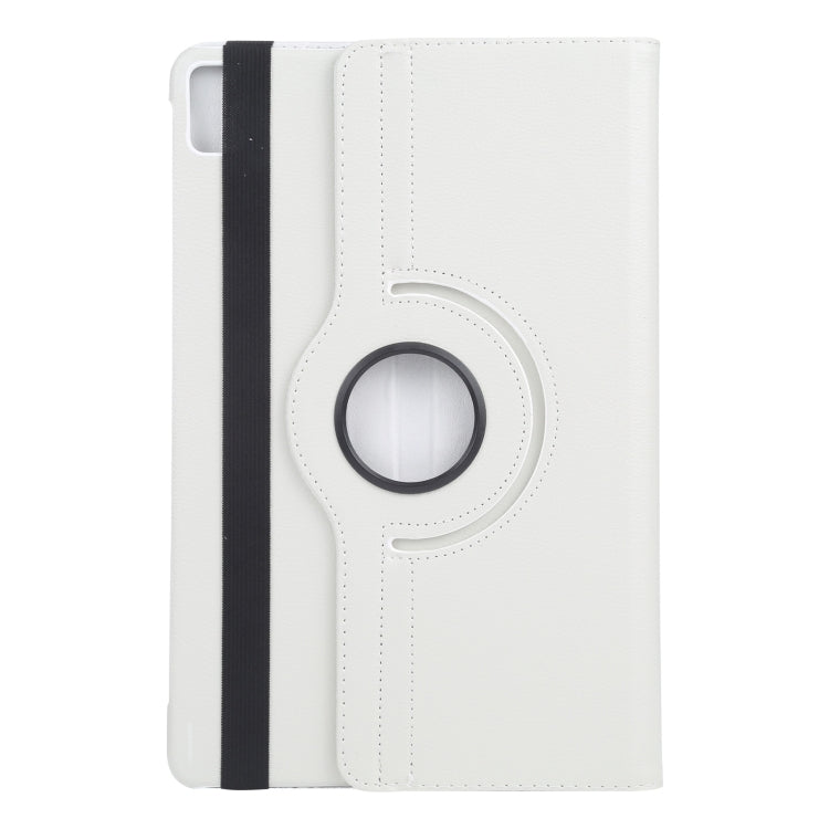 For iPad Pro 11 2025 / 2024 360 Degree Rotation Litchi Texture Leather Tablet Case with Holder