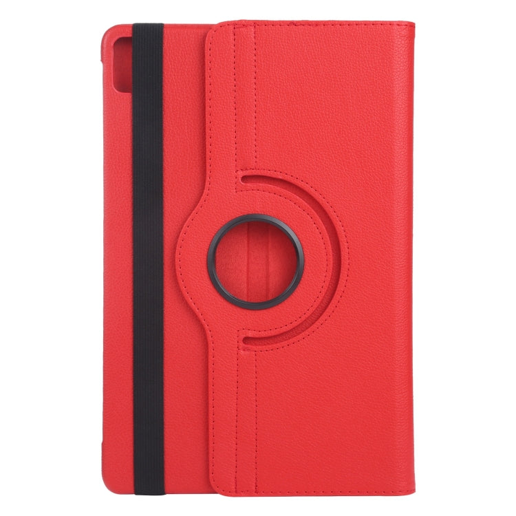 For iPad Pro 11 2025 / 2024 360 Degree Rotation Litchi Texture Leather Tablet Case with Holder