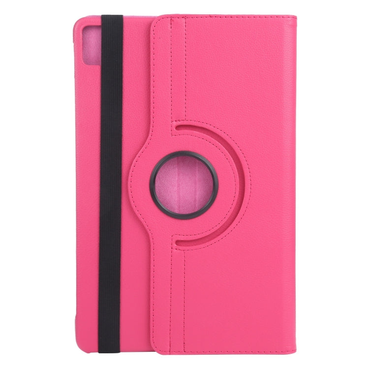 For iPad Pro 11 2025 / 2024 360 Degree Rotation Litchi Texture Leather Tablet Case with Holder