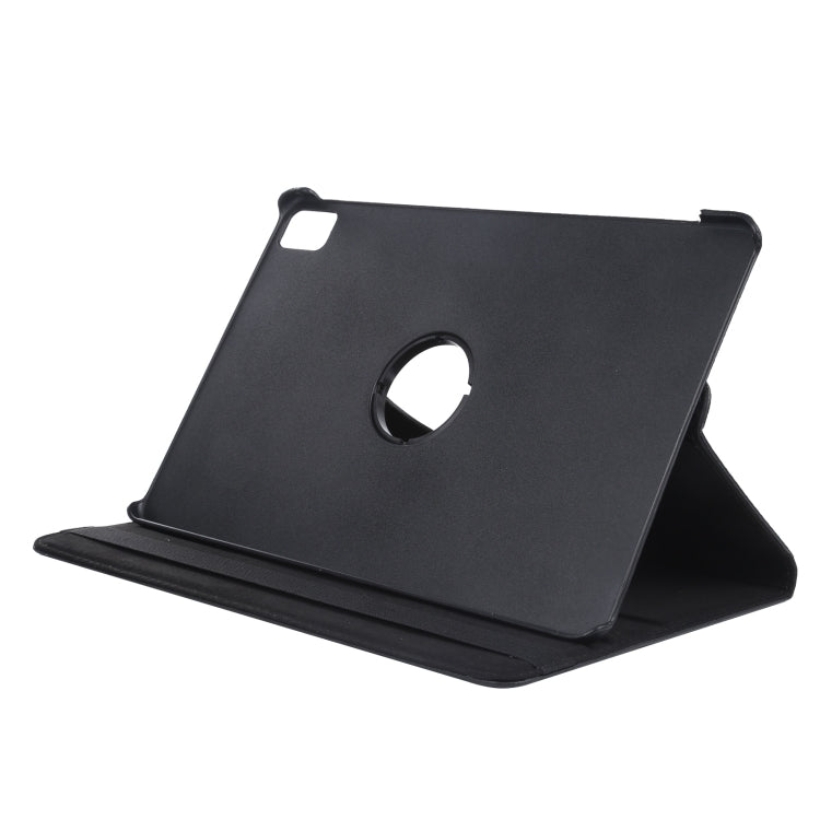 For iPad Pro 11 2025 / 2024 360 Degree Rotation Litchi Texture Leather Tablet Case with Holder