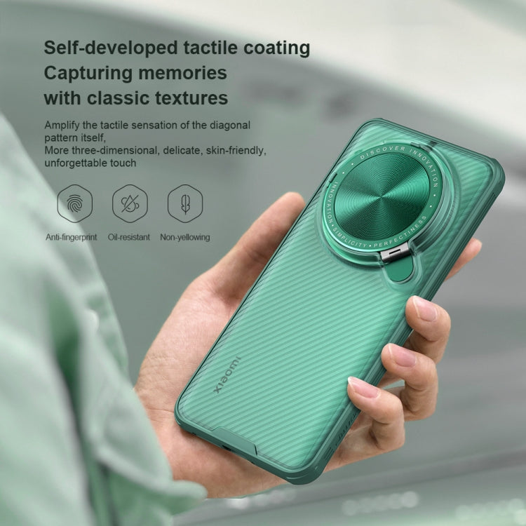 For Xiaomi 14 Ultra NILLKIN CamShield Prop Clear Version PC Phone Case