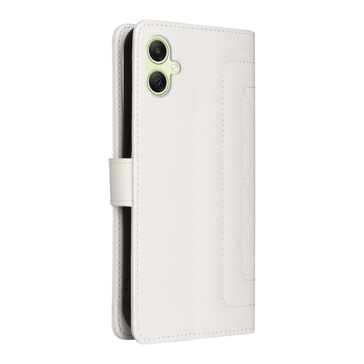 For Samsung Galaxy A05 Diamond Lattice Leather Flip Phone Case