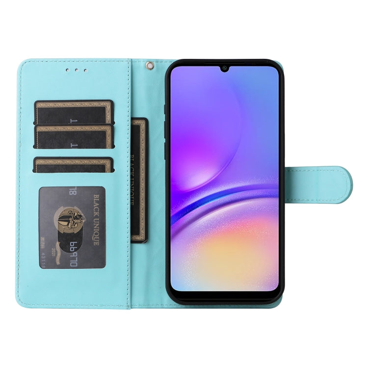 For Samsung Galaxy A05 Diamond Lattice Leather Flip Phone Case