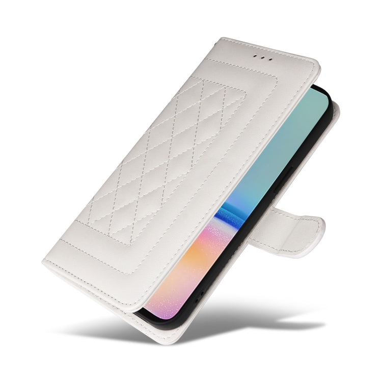 For Samsung Galaxy A05s Diamond Lattice Leather Flip Phone Case
