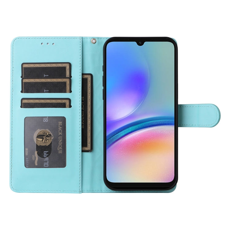 For Samsung Galaxy A05s Diamond Lattice Leather Flip Phone Case