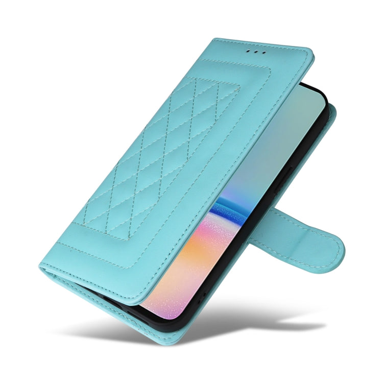For Samsung Galaxy A05s Diamond Lattice Leather Flip Phone Case