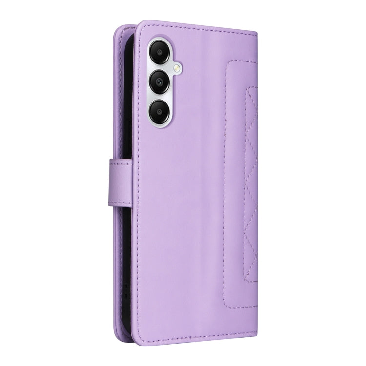 For Samsung Galaxy A05s Diamond Lattice Leather Flip Phone Case
