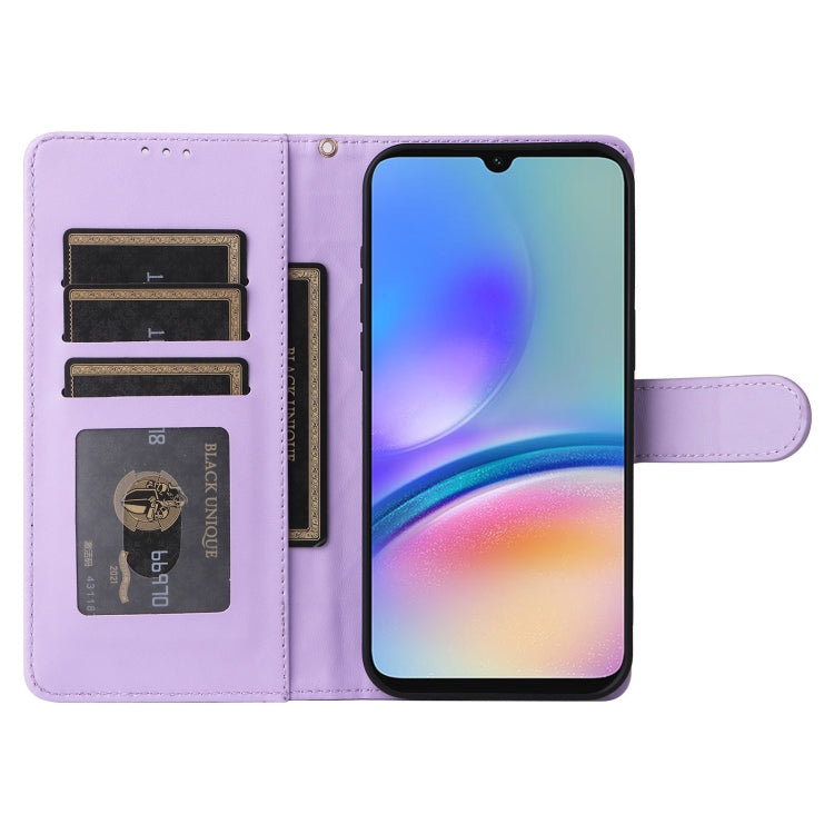For Samsung Galaxy A05s Diamond Lattice Leather Flip Phone Case