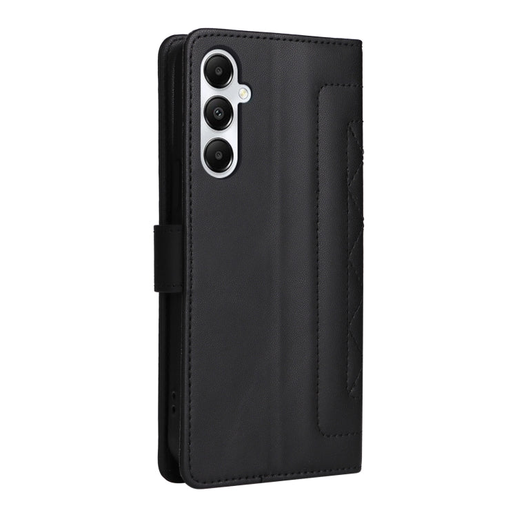 For Samsung Galaxy A05s Diamond Lattice Leather Flip Phone Case