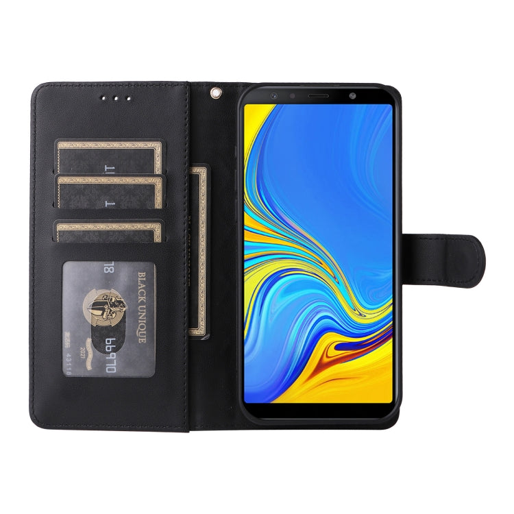 For Samsung Galaxy A7 Diamond Lattice Leather Flip Phone Case