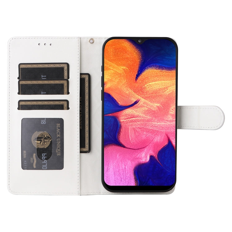 For Samsung Galaxy A10 Diamond Lattice Leather Flip Phone Case