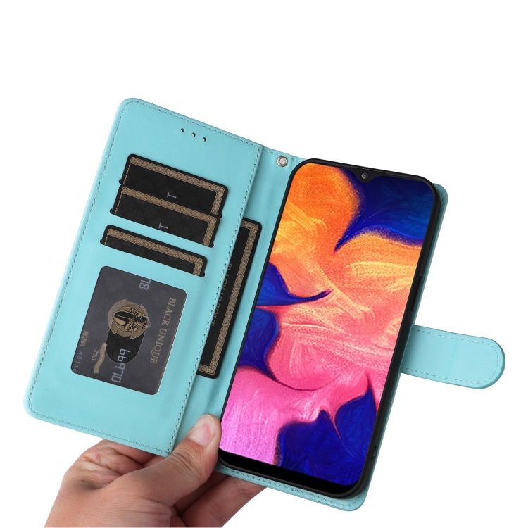 For Samsung Galaxy A10 Diamond Lattice Leather Flip Phone Case