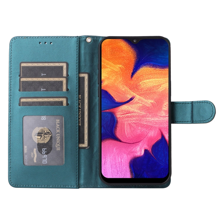 For Samsung Galaxy A10 Diamond Lattice Leather Flip Phone Case