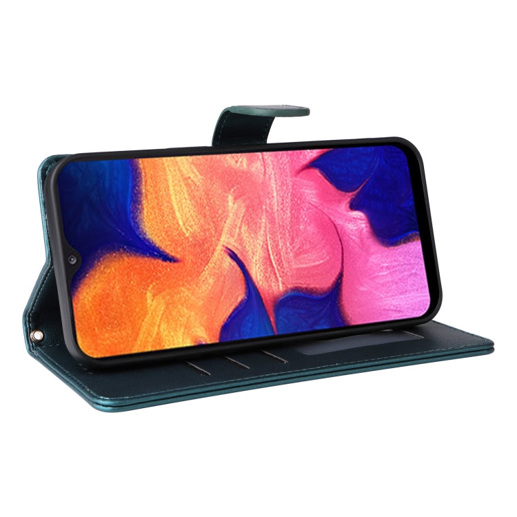 For Samsung Galaxy A10 Diamond Lattice Leather Flip Phone Case
