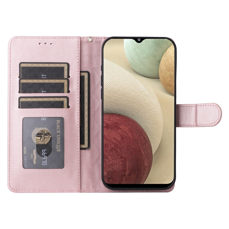 For Samsung Galaxy A12 / M12 Diamond Lattice Leather Flip Phone Case