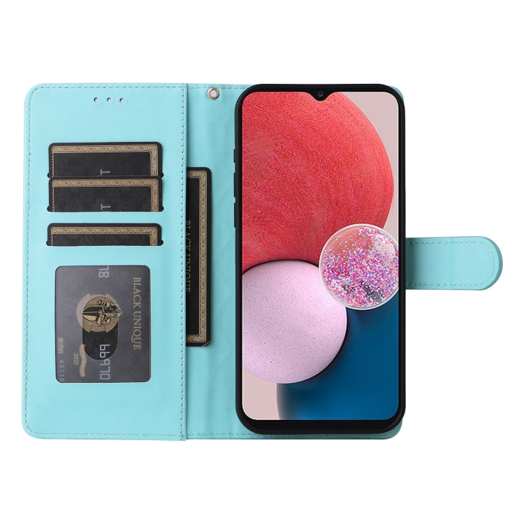 For Samsung Galaxy A13 5G / 4G Diamond Lattice Leather Flip Phone Case