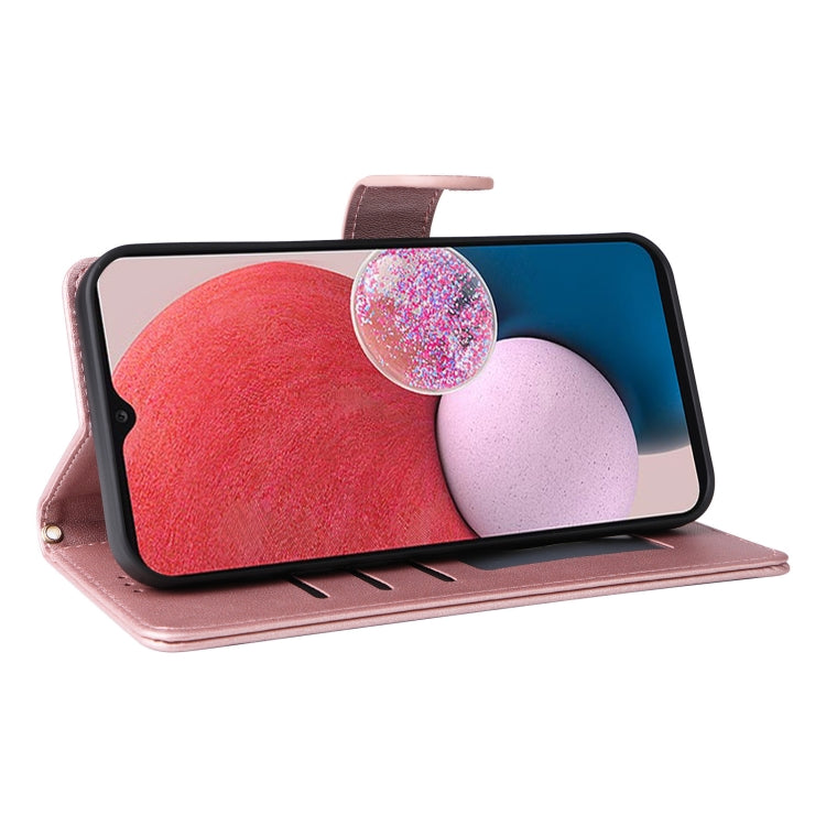 For Samsung Galaxy A13 5G / 4G Diamond Lattice Leather Flip Phone Case