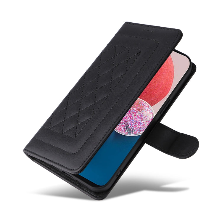 For Samsung Galaxy A13 5G / 4G Diamond Lattice Leather Flip Phone Case