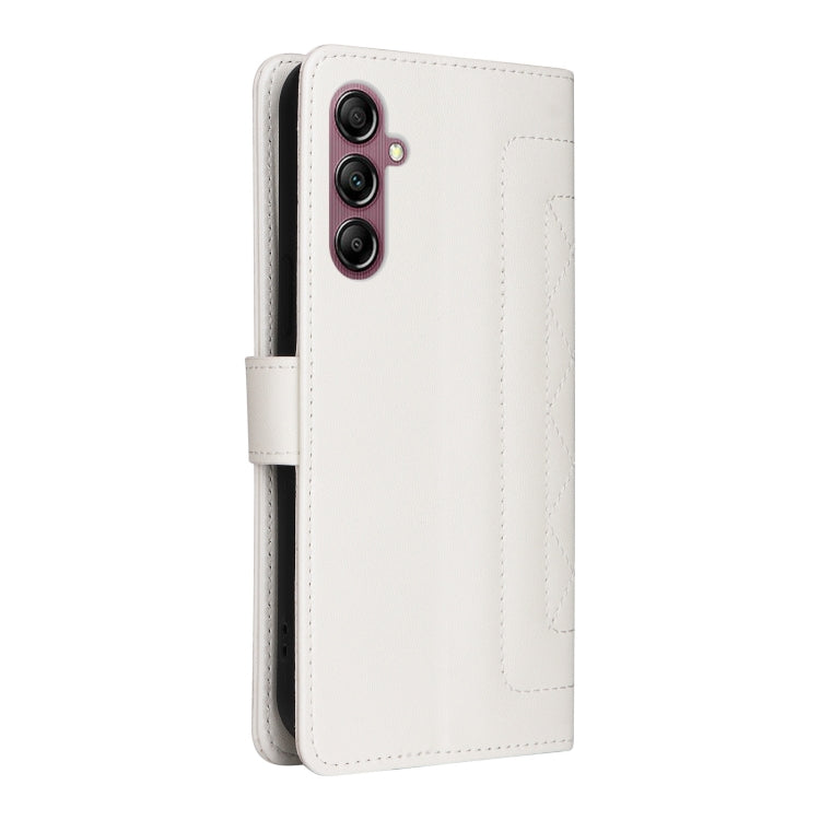 For Samsung Galaxy A14 5G / 4G Diamond Lattice Leather Flip Phone Case