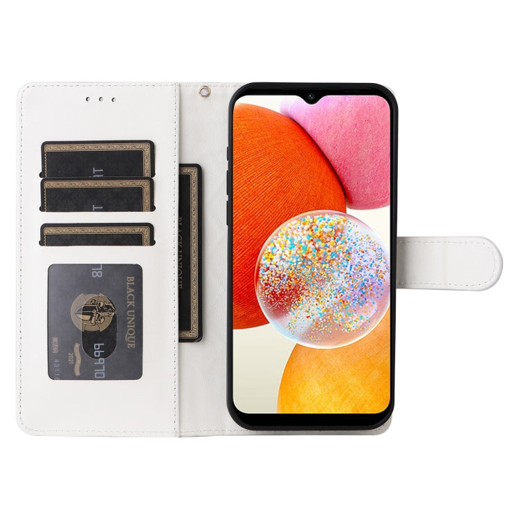 For Samsung Galaxy A14 5G / 4G Diamond Lattice Leather Flip Phone Case