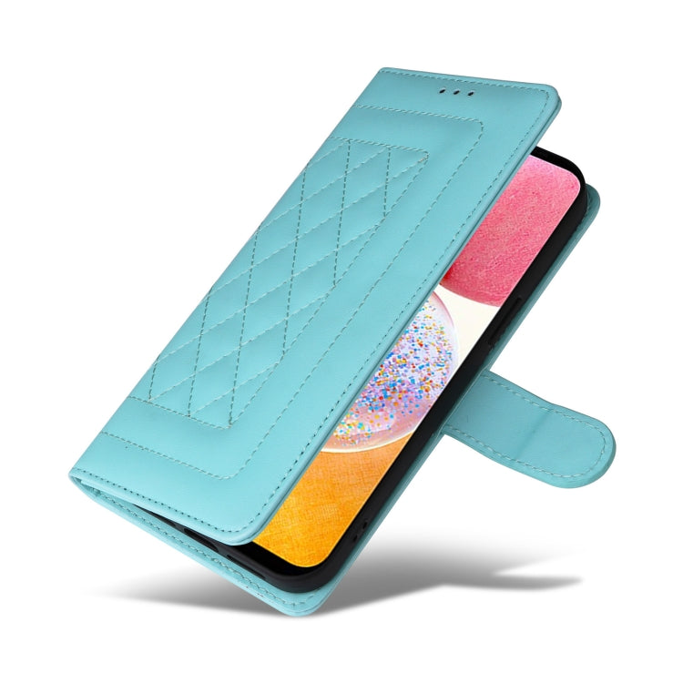 For Samsung Galaxy A14 5G / 4G Diamond Lattice Leather Flip Phone Case