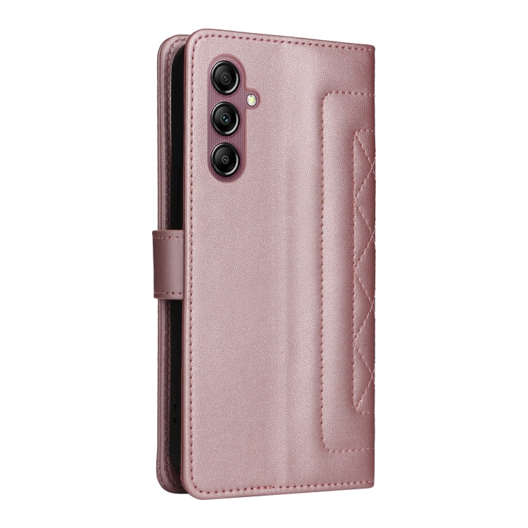 For Samsung Galaxy A14 5G / 4G Diamond Lattice Leather Flip Phone Case